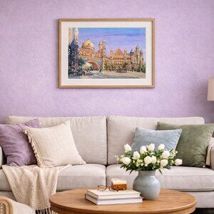 Whispers of a Royal Square – Limited Edition Signed Art Print by Kurt Xu 12x16